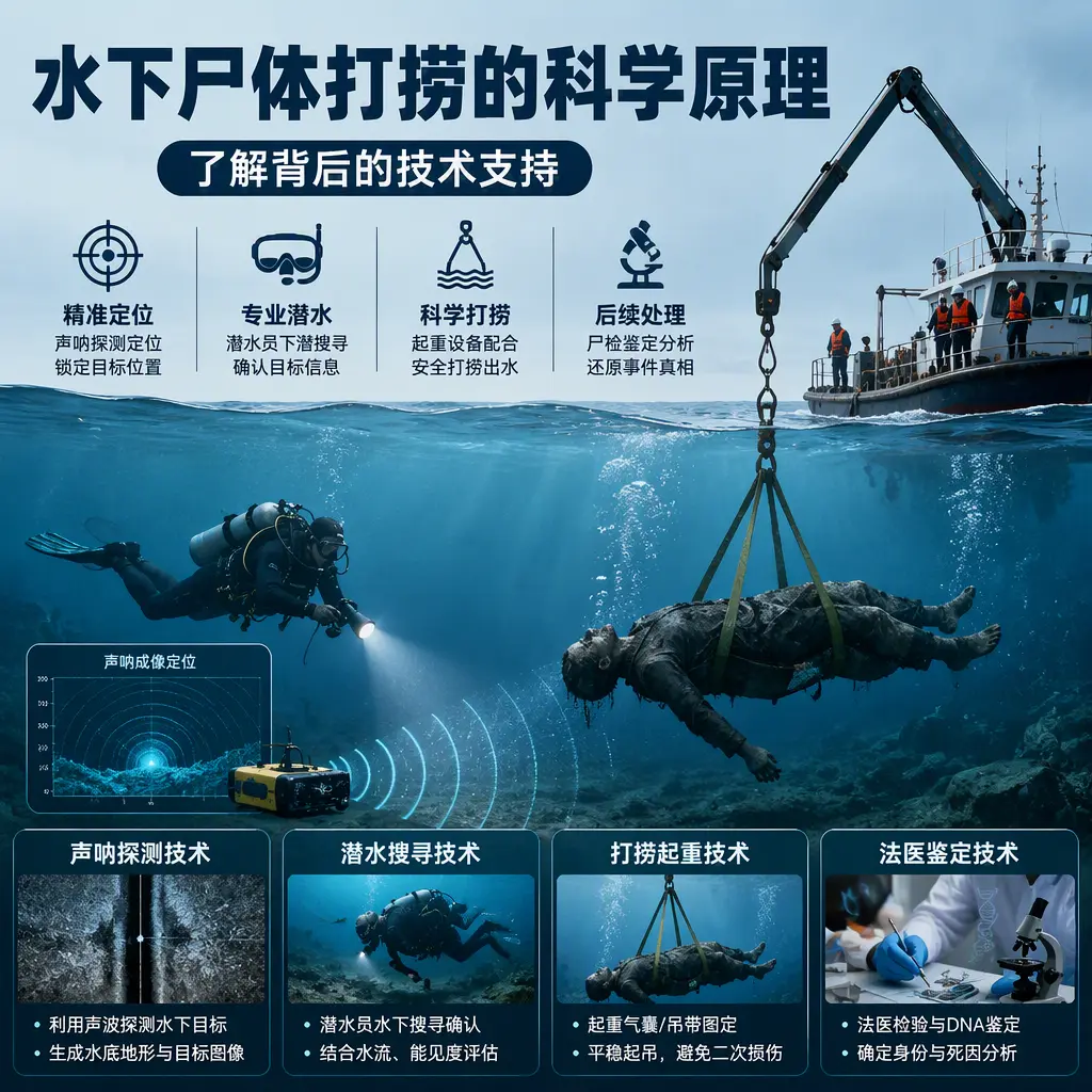 吐鲁番水下尸体打捞的科学原理,了解背后的技术支持
